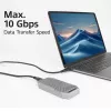 ACT AC7445 USB-Kabel USB 3.2 Gen 2 (3.1 Gen 2) 5 m USB C 10 Gbit/s 60 W Schwarz