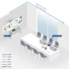 ACT AV Medien-Extender-Set mit dualem USB-C-Switch, CAT6A, 100 Meter