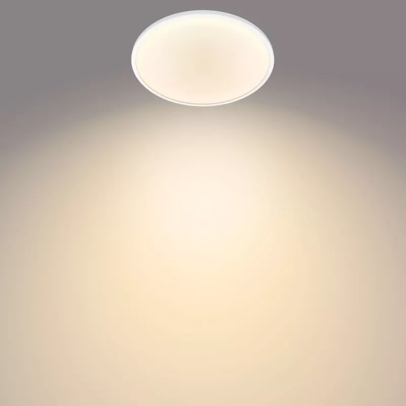 Philips Functional Super schlank Deckenleuchte 18 W, LED, nicht austauschbare(s) Leuchtmittel, 2700 K, 1500 lm, IP20, Weiß