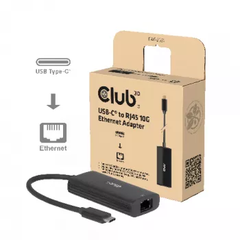 CLUB3D CAC-2531 Laptop-Dockingstation/Port-Replikator Kabelgebunden USB 3.2 Gen 1 (3.1 Gen 1) Type-C Schwarz