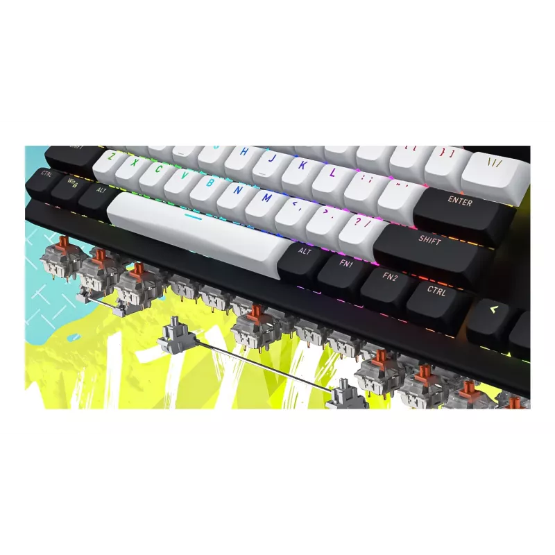 HATOR Gravity TKL Tastatur Gaming USB QWERTY US English Schwarz