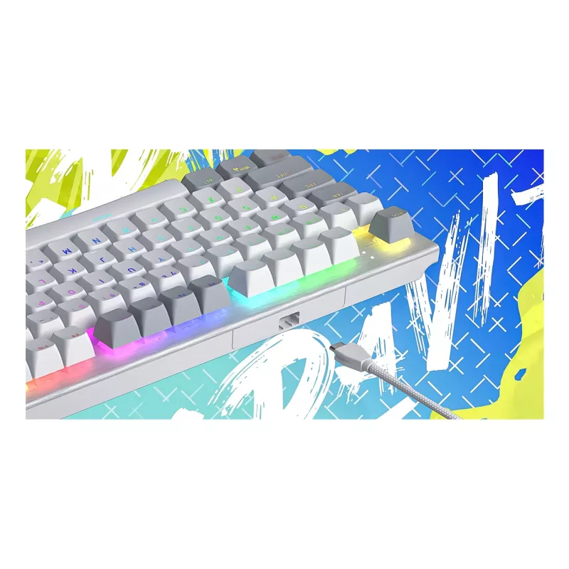 HATOR Gravity TKL Tastatur Gaming USB QWERTY US English Schwarz