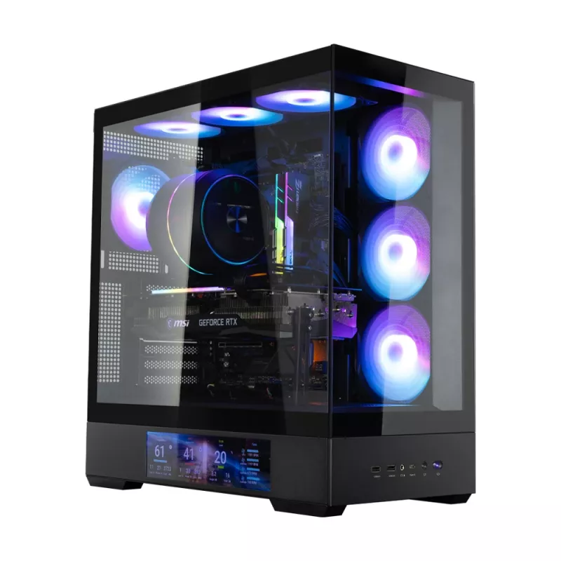 Zalman P40 DS Schwarz Midi Tower