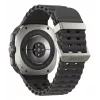 Samsung Galaxy Watch Ultra 3.81 cm (1.5 Zoll) AMOLED 47 mm Digital 480 x 480 Pixel Touchscreen 4G Silber WLAN GPS (Satellit)