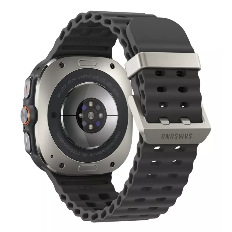 Samsung Galaxy Watch Ultra 3.81 cm (1.5 Zoll) AMOLED 47 mm Digital 480 x 480 Pixel Touchscreen 4G Silber WLAN GPS (Satellit)