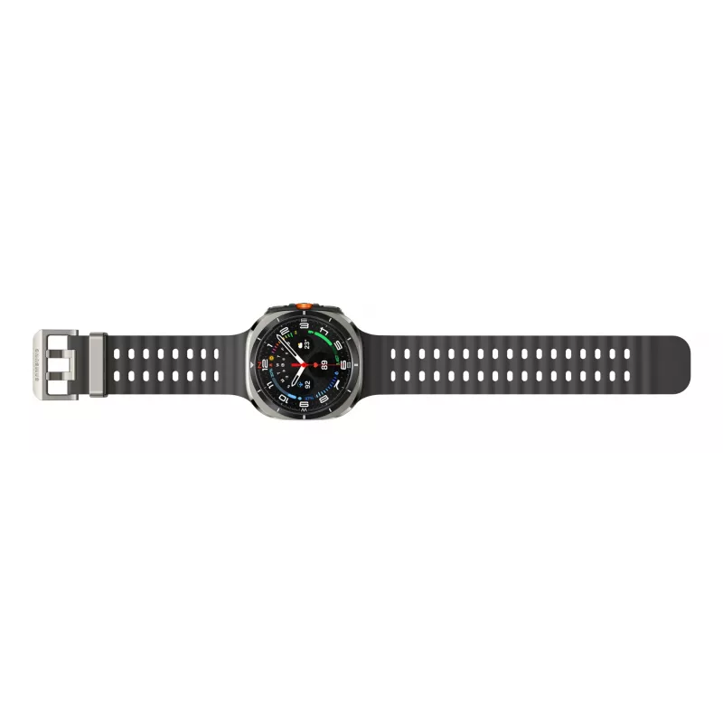 Samsung Galaxy Watch Ultra 3.81 cm (1.5 Zoll) AMOLED 47 mm Digital 480 x 480 Pixel Touchscreen 4G Silber WLAN GPS (Satellit)