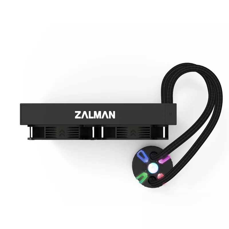 Zalman RESERATOR5 Z24 ARGB Schwarz Computer-Kühlsystem Prozessor All-in-One-Wasserkühlung 12 cm