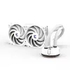 Zalman Reserator5 Z24 ARGB Weiß All-in-One-Flüssigkeitskühler für Prozessoren 12 cm