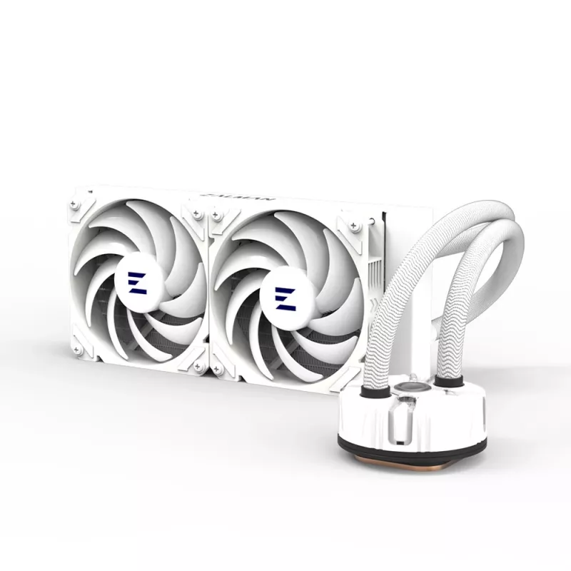 Zalman Reserator5 Z24 ARGB Weiß All-in-One-Flüssigkeitskühler für Prozessoren 12 cm