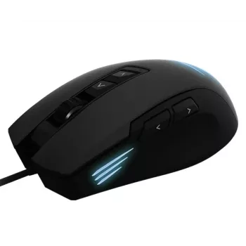 Zalman ZM-GM7 Maus Gaming Rechtshänder USB Typ-A Blaue LED 12000 DPI