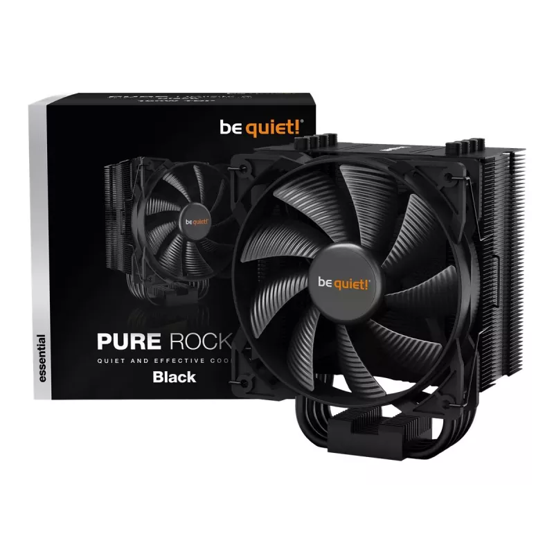be quiet! Pure Rock 2 Black CPU-Luftkühler (BK007)