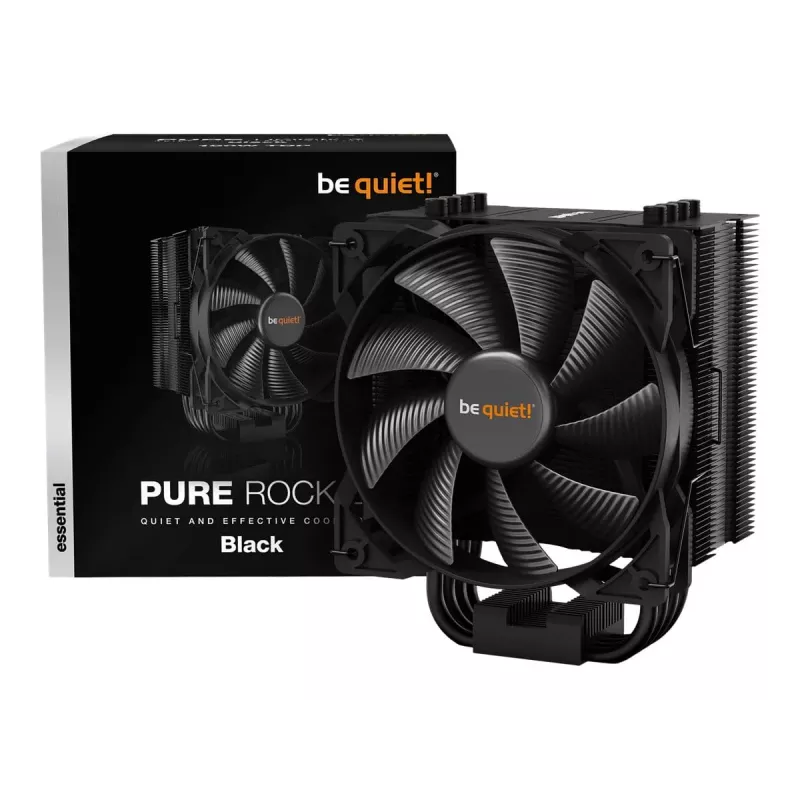 be quiet! Pure Rock 2 Black CPU-Luftkühler (BK007)