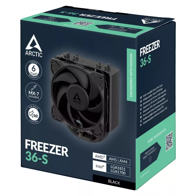ARCTIC Freezer 36-S CPU-Luftkühler - Schwarz