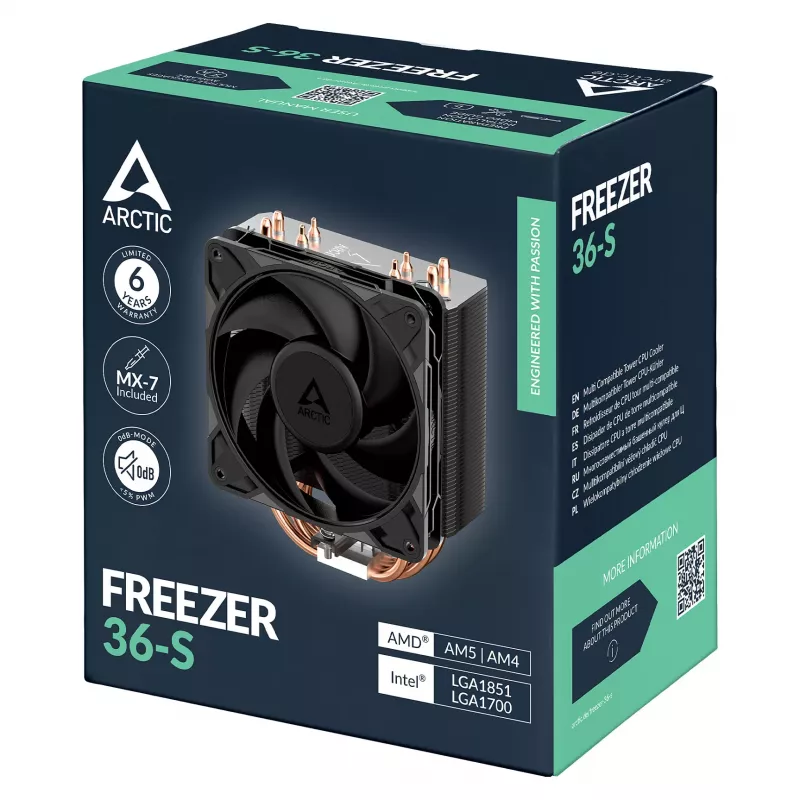 ARCTIC Freezer 36-S CPU-Luftkühler - Schwarz