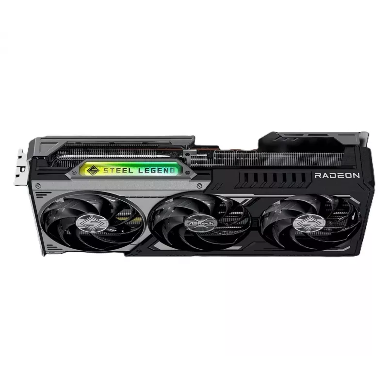ASRock Radeon RX 9070 GRE Steel Legend Dark 12GB OC Grafikkarte
