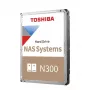 Toshiba N300 16TB 3.5 inch NAS-Festplatte (SATA, 7200 U/min)