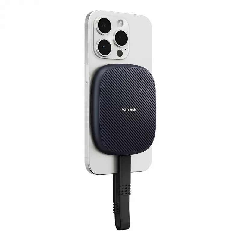 SanDisk Phone SSD 2TB USB-C 1000MB/s IP65 externe SSD