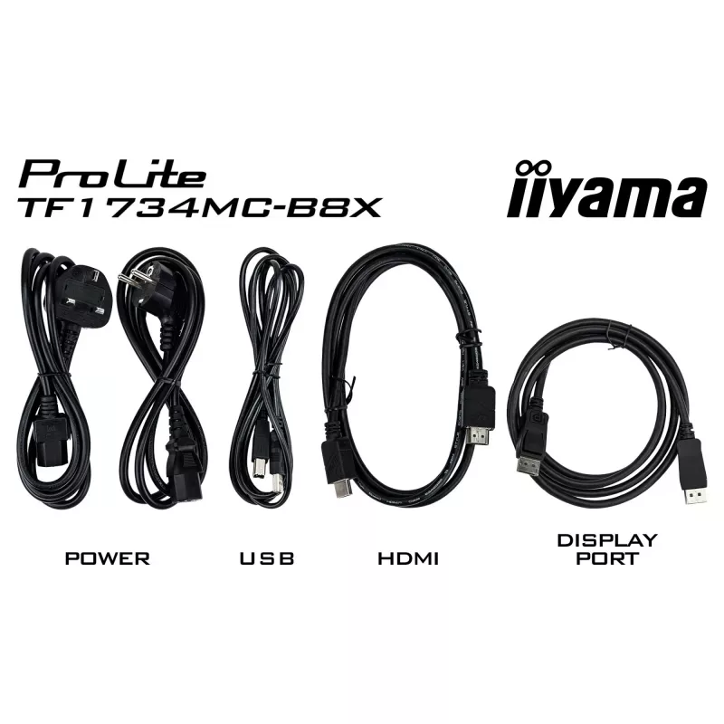 iiyama ProLite TF1734MC-B8X 17 inch SXGA Open-Frame Touch-Monitor