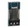 Makita E-15746 SDS-Plus Bohrer- und Meißelset, 6-teilig