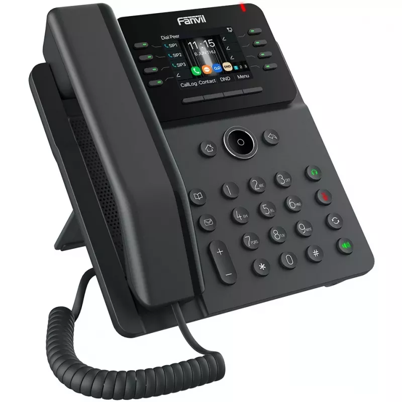 Fanvil V62G Gigabit SIP IP-Tischtelefon (12 Leitungen, Farbdisplay)