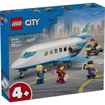 LEGO City 60492 Passagierflugzeug (118 Teile)