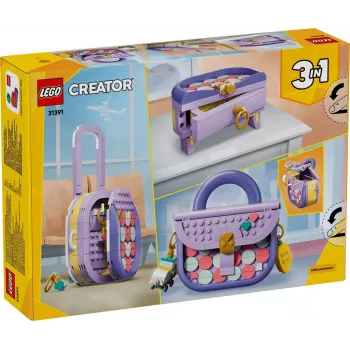 LEGO Creator 3-in-1 31391 Modische Tasche mit Stauraum (272 Teile)