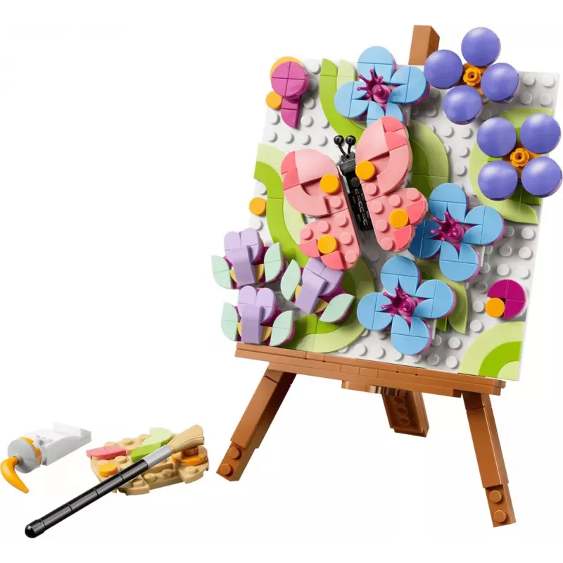 LEGO Creator 3-in-1 31390 Florales Kunst-Dekor-Bild (348 Teile)