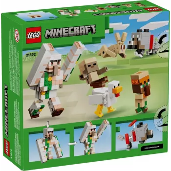 LEGO Minecraft 21592 Hühnerreiter-Wüstenangriff (428 Teile)