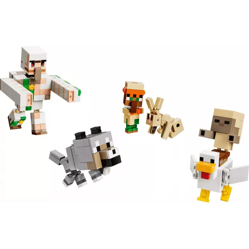 LEGO Minecraft 21592 Hühnerreiter-Wüstenangriff (428 Teile)