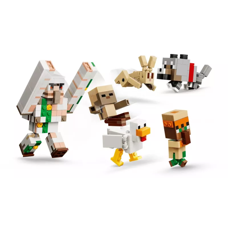 LEGO Minecraft 21592 Hühnerreiter-Wüstenangriff (428 Teile)
