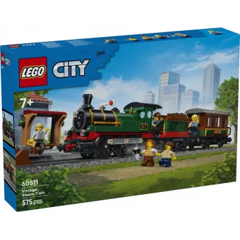 LEGO City 60511 Historische Dampfeisenbahn (575 Teile)
