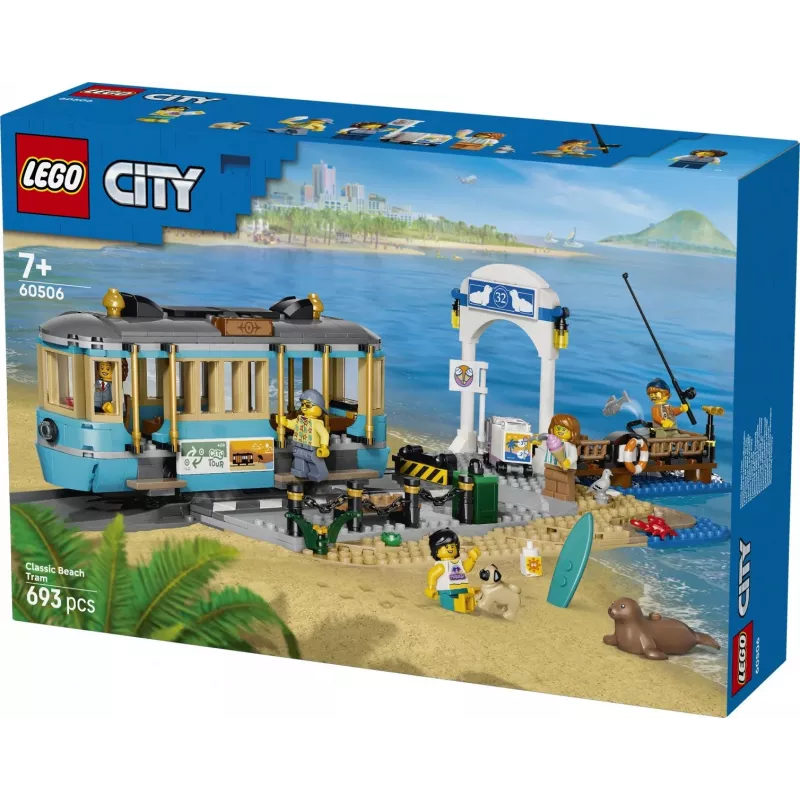 LEGO City 60506 Klassische Strandstraßenbahn (693 Teile)