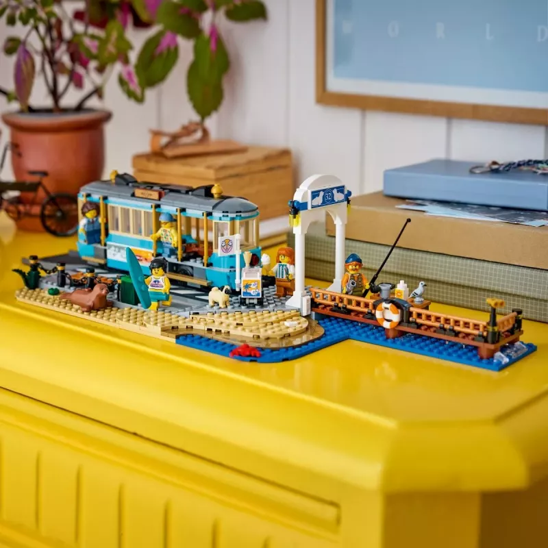 LEGO City 60506 Klassische Strandstraßenbahn (693 Teile)