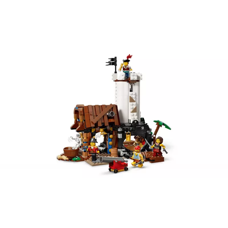 LEGO Creator 3-in-1 31387 Ikonisches Piratenschiff (1074 Teile)