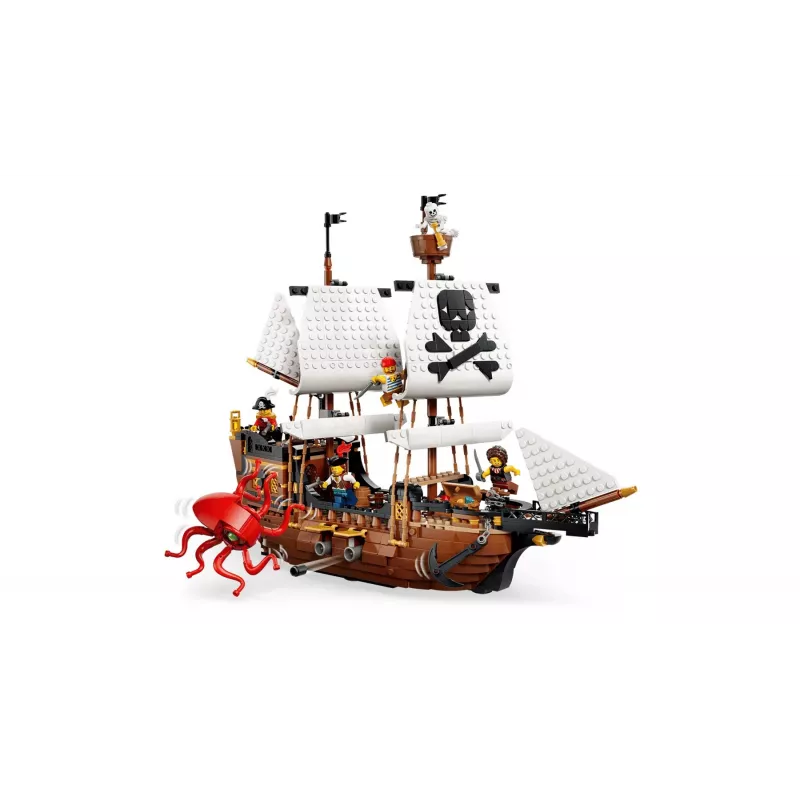LEGO Creator 3-in-1 31387 Ikonisches Piratenschiff (1074 Teile)