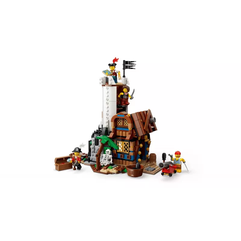 LEGO Creator 3-in-1 31387 Ikonisches Piratenschiff (1074 Teile)
