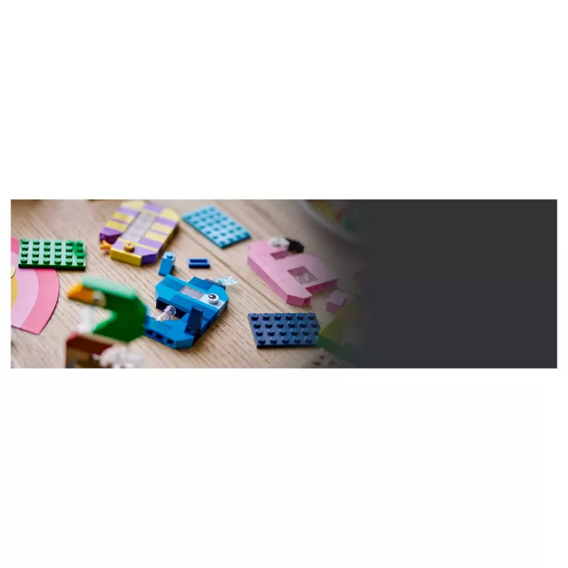 LEGO 40807 Geburtstagszahlen - baubare Tier-Tortendeko (281 Teile)