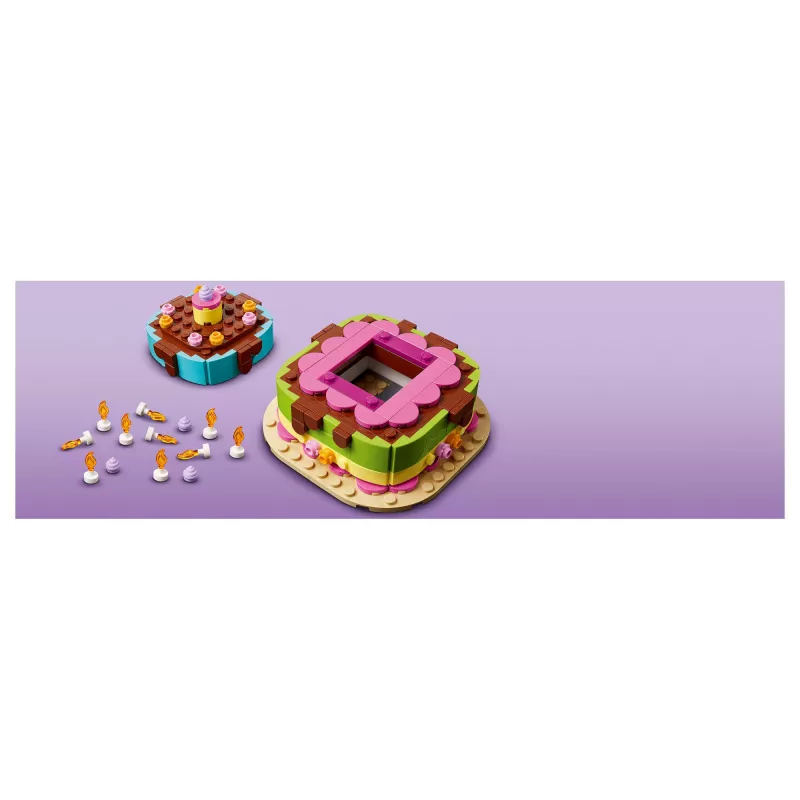 LEGO 40815 Geburtstagstorte - baubare Torte mit Kerzen (219 Teile)