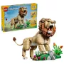 LEGO Creator 3-in-1 31386 Wilde Tiere: Majestätischer Löwe (839 Teile)
