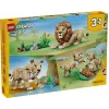 LEGO Creator 3-in-1 31386 Wilde Tiere: Majestätischer Löwe (839 Teile)