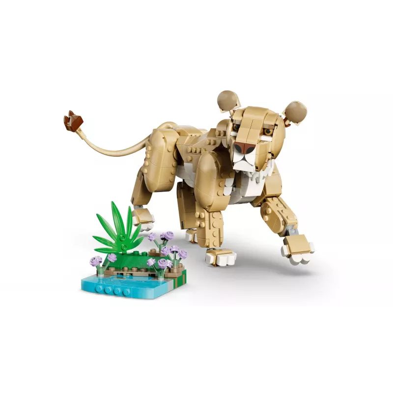LEGO Creator 3-in-1 31386 Wilde Tiere: Majestätischer Löwe (839 Teile)
