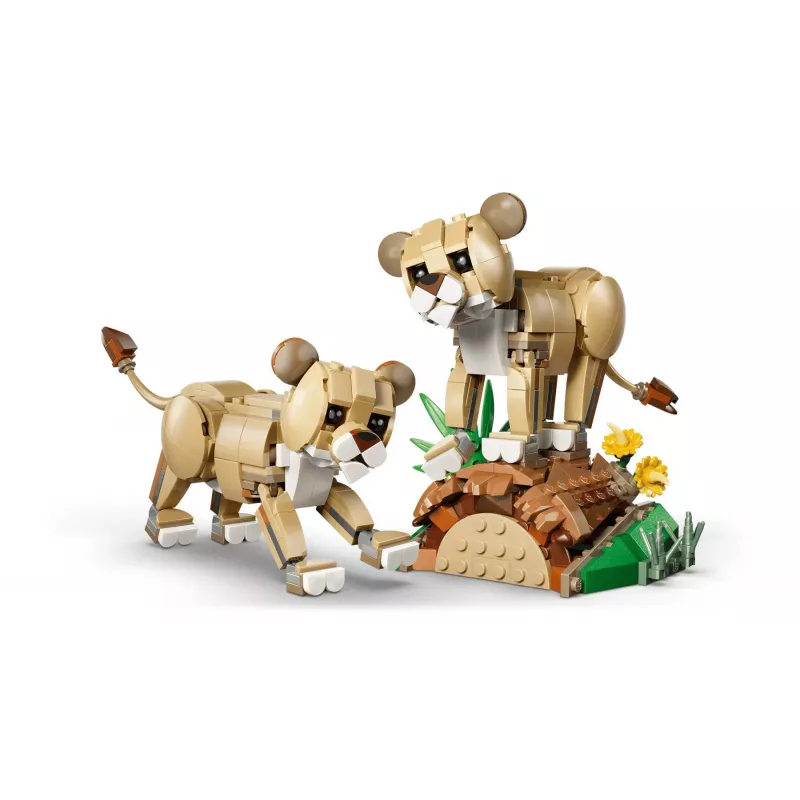 LEGO Creator 3-in-1 31386 Wilde Tiere: Majestätischer Löwe (839 Teile)