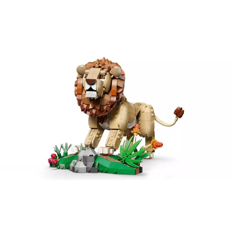 LEGO Creator 3-in-1 31386 Wilde Tiere: Majestätischer Löwe (839 Teile)