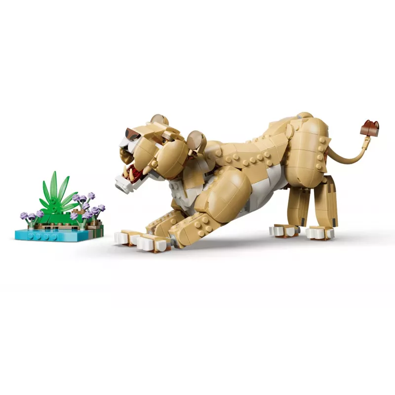 LEGO Creator 3-in-1 31386 Wilde Tiere: Majestätischer Löwe (839 Teile)