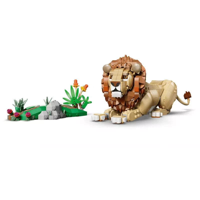 LEGO Creator 3-in-1 31386 Wilde Tiere: Majestätischer Löwe (839 Teile)