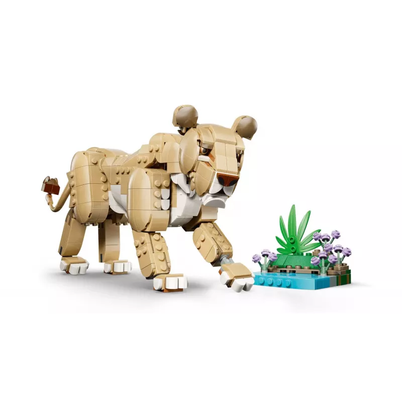 LEGO Creator 3-in-1 31386 Wilde Tiere: Majestätischer Löwe (839 Teile)