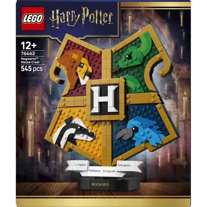 LEGO Harry Potter 76462 Hogwarts-Hauswappen (545 Teile)