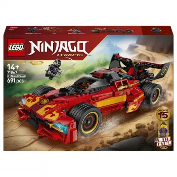 LEGO NINJAGO 71867 X-1 Ninja Charger 15. Jubiläum (691 Teile)