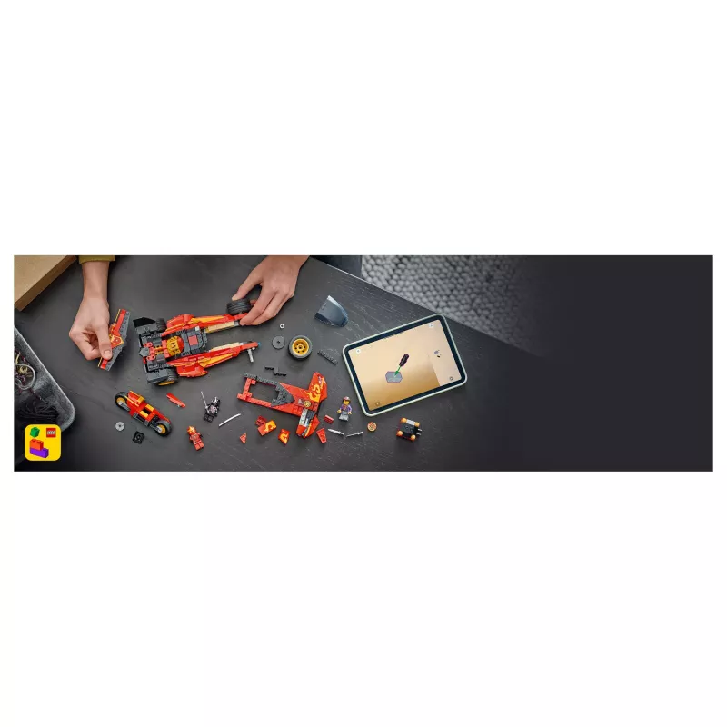 LEGO NINJAGO 71867 X-1 Ninja Charger 15. Jubiläum (691 Teile)