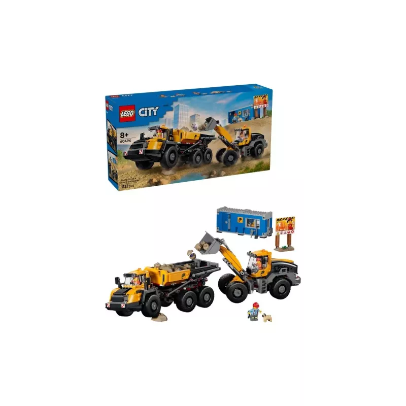 LEGO City 60494 Kipplaster & Radlader (1132 Teile)